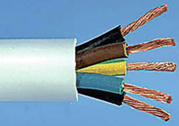 Kabel 101533 H05VV-F 5G1,5SW 50m Schlauchleitung schwarz