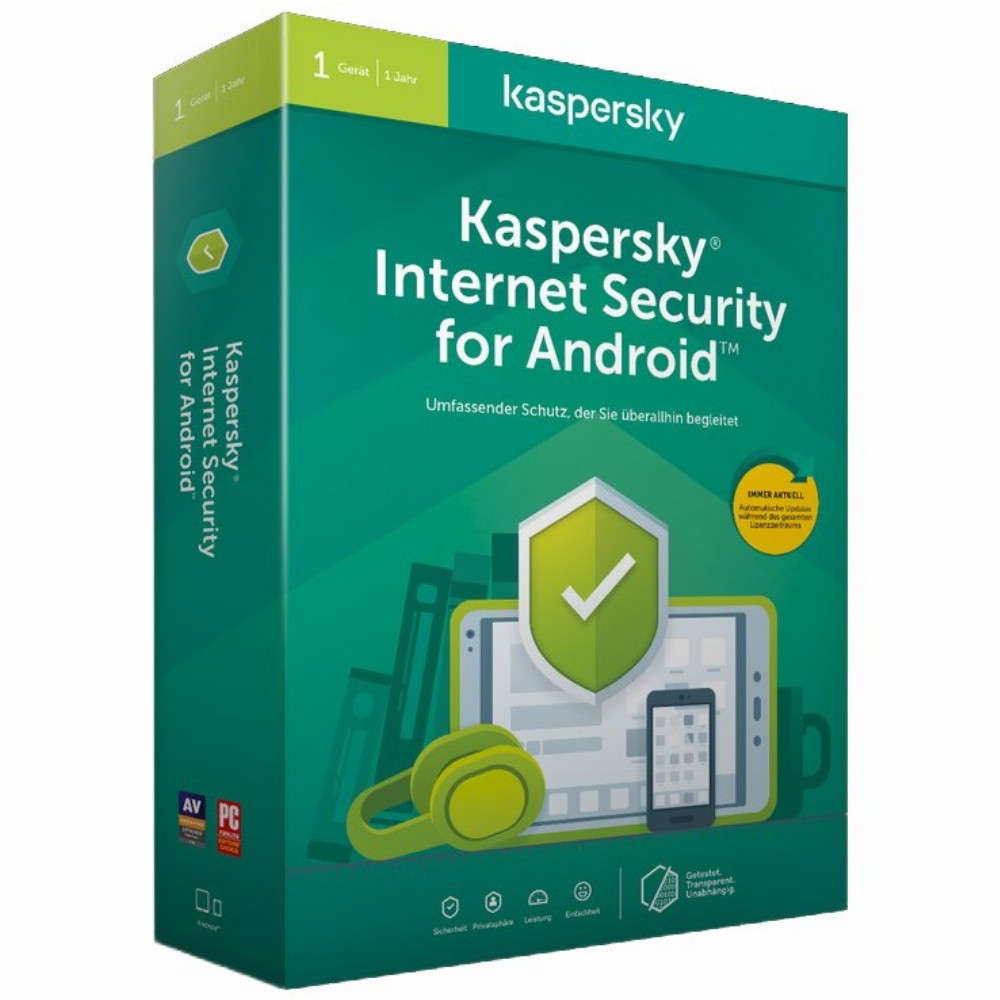 Kaspersky Internet Security + Android Sec. (Code in a Box) (FFP) 2020