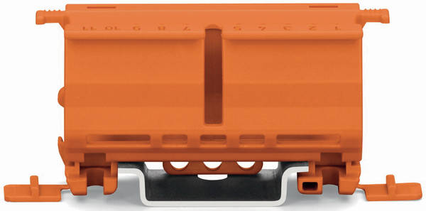 WAGO 222-500 Befestigungsadapter orange für 2-5 pol