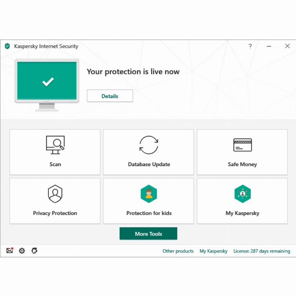 Kaspersky Internet Security + Android Sec. (Code in a Box) 2020
