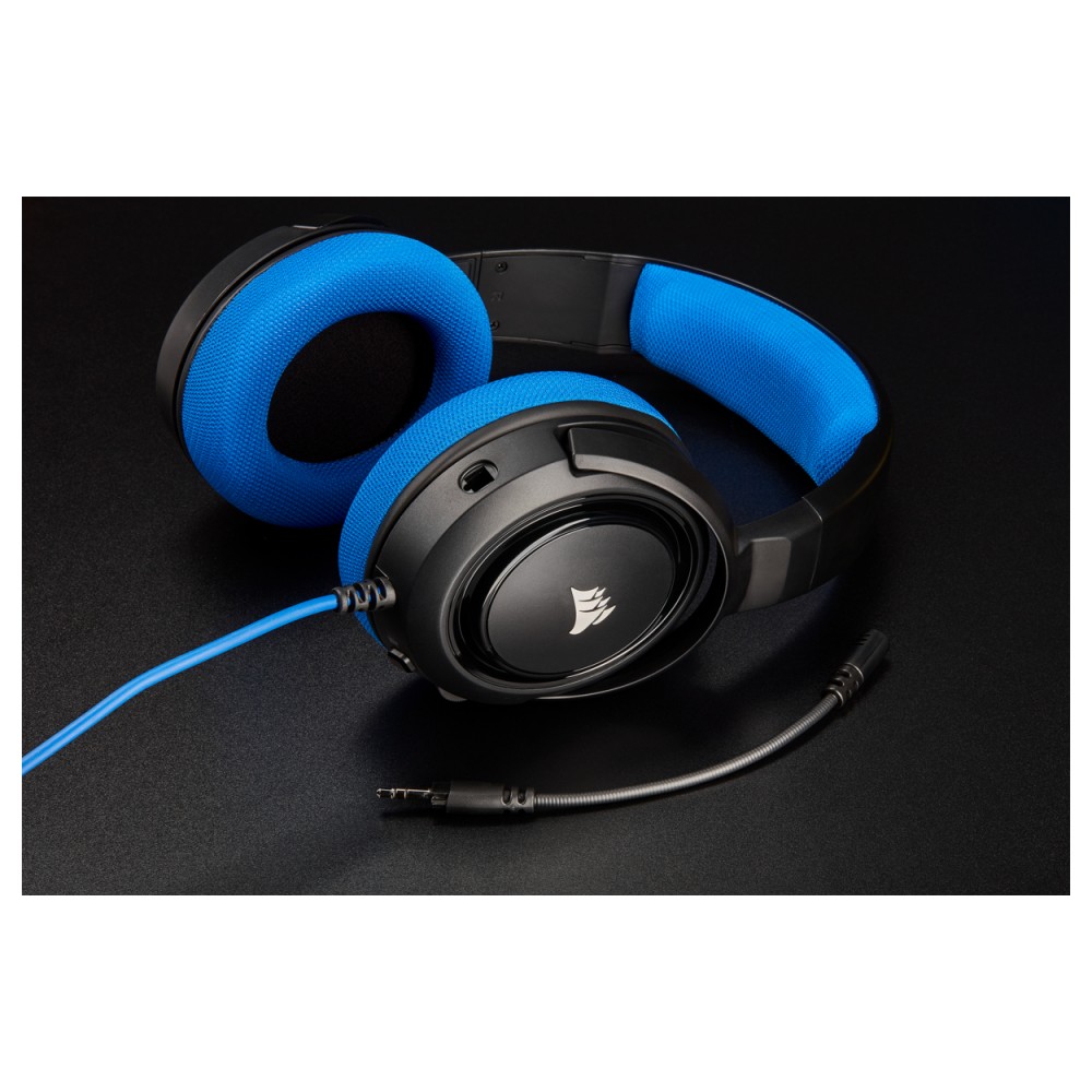 Corsair Gaming Headset HS35 Stereo ,Blue , kabelgebunden