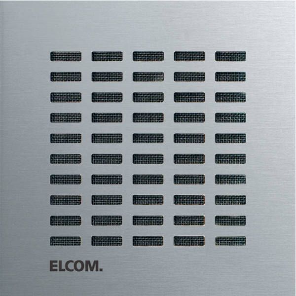 ELCOM LRM-110 Türlautsprecher Modul, EB, i2Audio, Edelstahl Matt, MODESTA 5812010