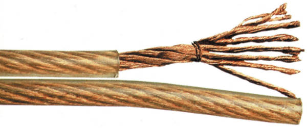 Kabel 2138817 LSP 2x 0,75GR 100m Lautsprecherleitung