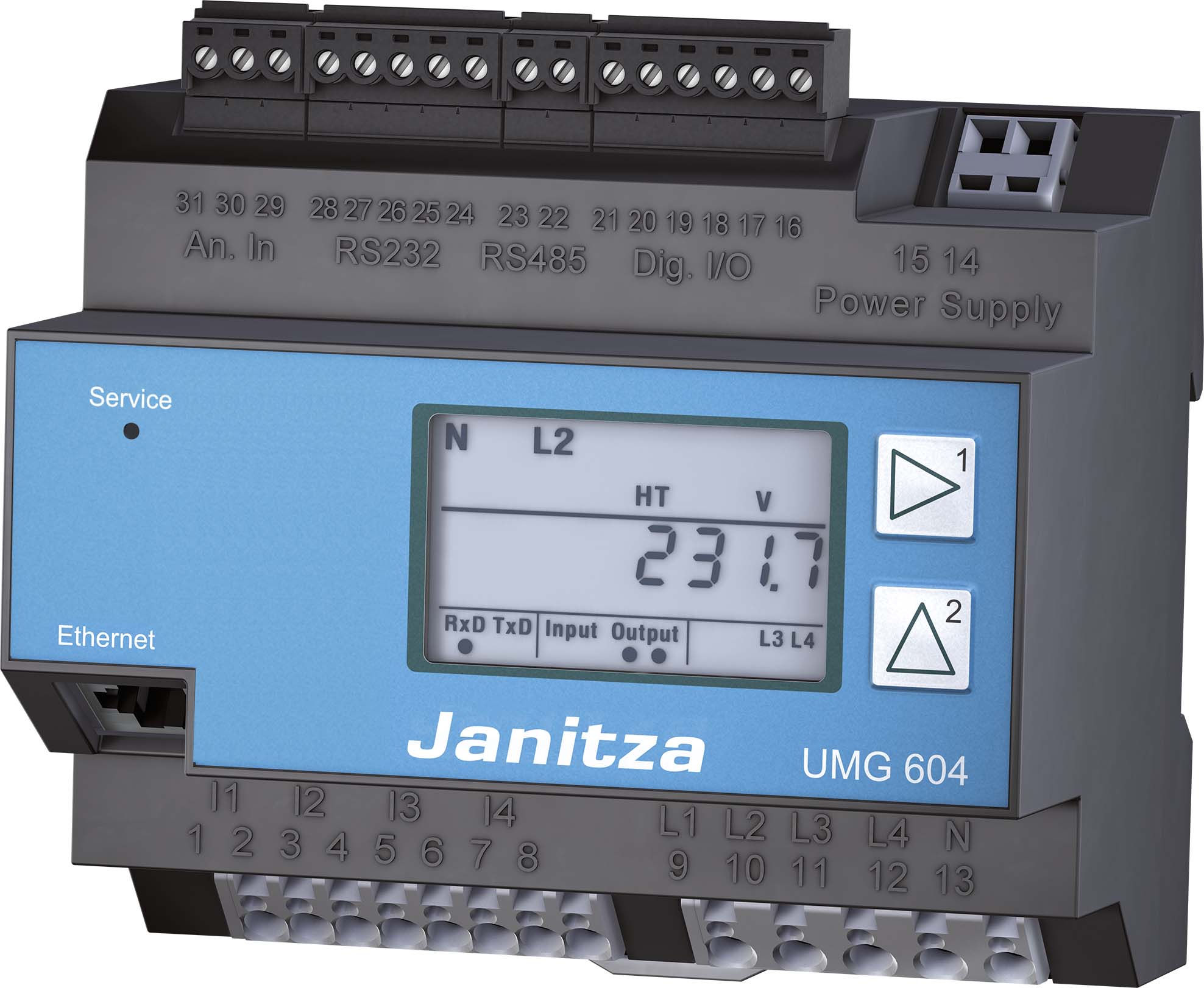 Janitza 5216202 UMG 604E-PRO230V(UL) Netzanalysator UL