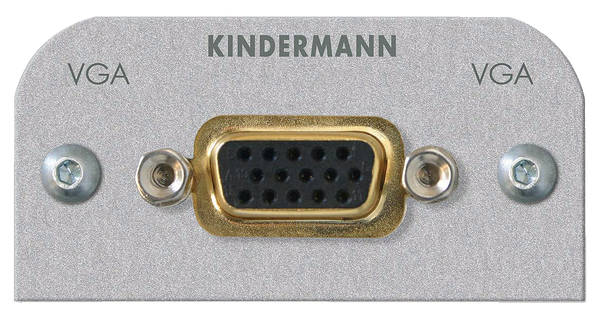 Kindermann 7441000552 Blende 54 13-Pin VGA HD15