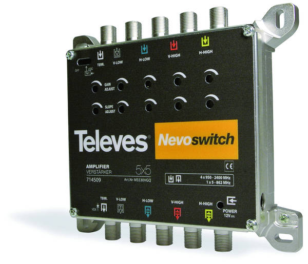 Televes MS530VGQ Verstärker 25dB 5/5