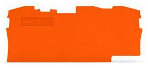 WAGO 2006-1392 Abschluss- und Zwischenplatte orange