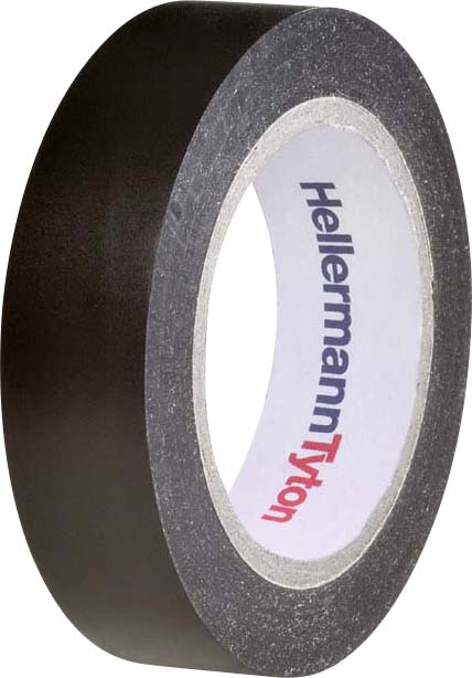 Hellermann 710-00104 Flex 15-BK15x10m PVC Isolierband