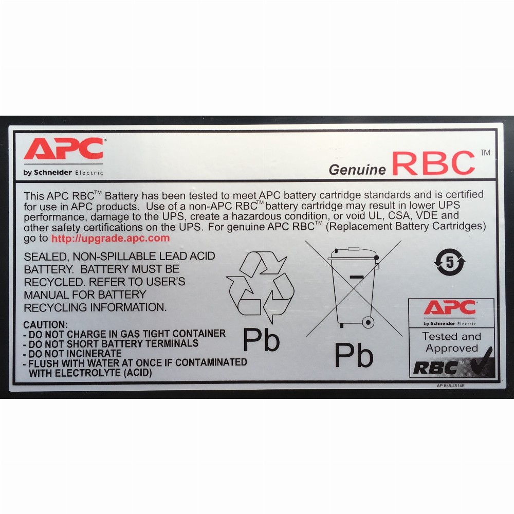 APC Ersatzbatterie RBC140