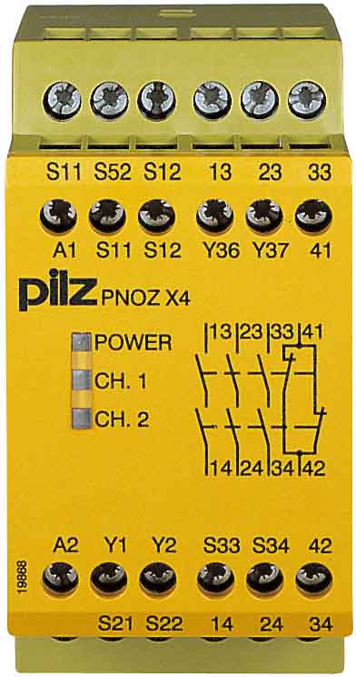 PILZ 774738 PNOZ X4 # Not-Aus-Schaltgerät