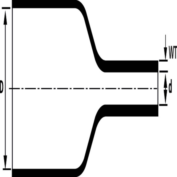 Hellermann 323-20190 Warmschrumpfschlauch 3,5:1 (19/6mm), mit Innenkleber, schwarz, 1m