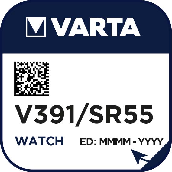 VARTA 391101111 V 391 Stk.1 Uhren-Batterie