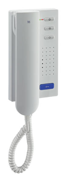 TCS ISH3030-0140 Audio-Türtelefon mit Basisfunktionen, Aufputz, weiß