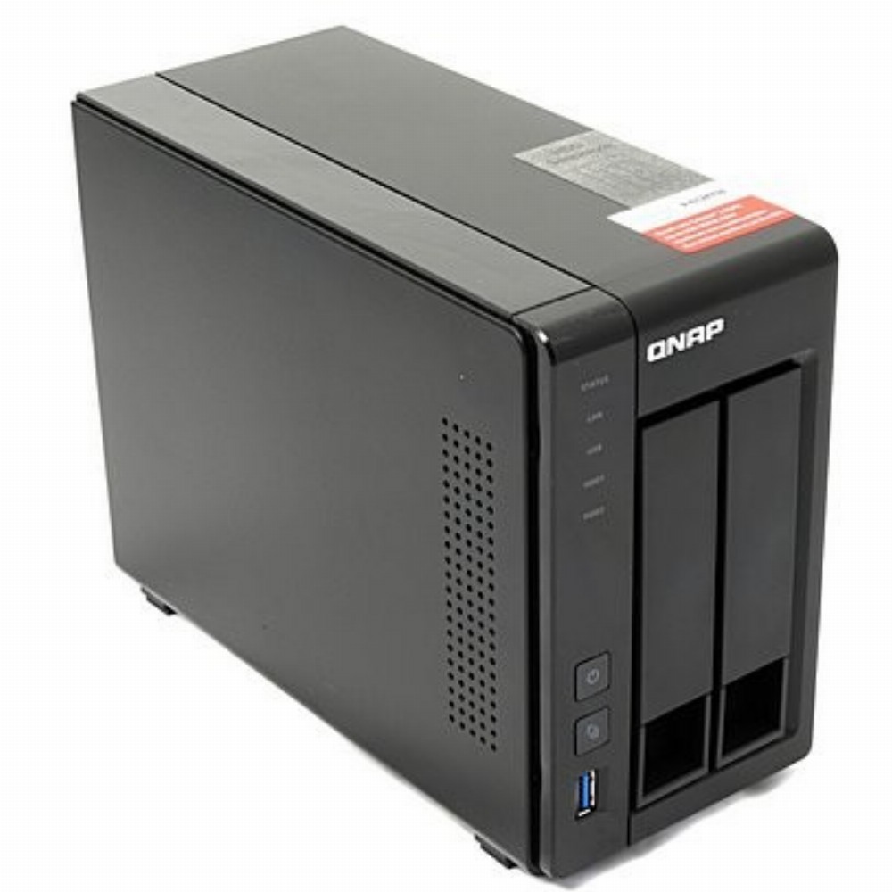 2-Bay QNAP TS-251+-2G Intel Celeron 2.0GHz Quad Core (up to 2.42GHz) Adapter