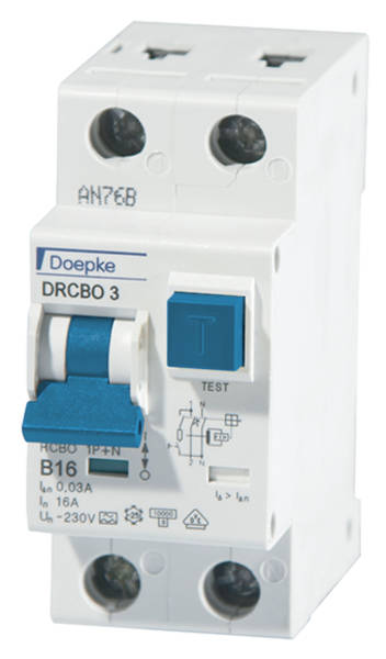 Doepke 9932104 FI-Schutzschalter DRCBO3B16/0,03/1N-A