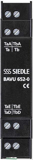Siedle 200049632-00 BAVU 652-0 Bus-Audio/Video-Verteiler