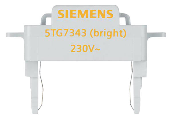 Siemens 5TG7343 DELTA LED Leuchteinsatz 230V/50Hz orange superhell