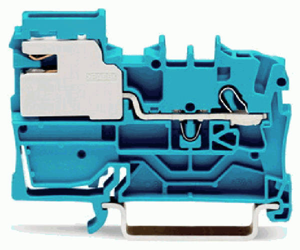 WAGO 2002-7114 N-Trennklemme blau 2,5 mm²