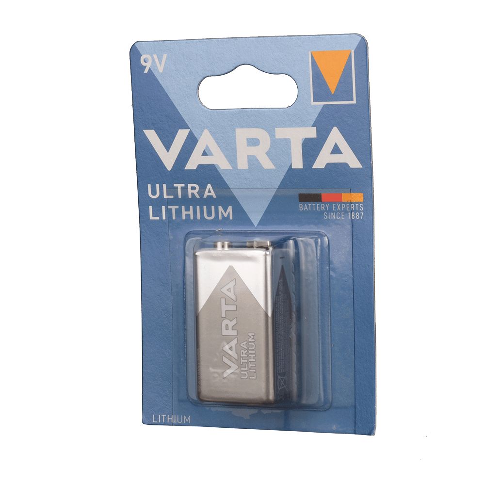 VARTA 6122301401 Ultra Lithium 9V Block 6122