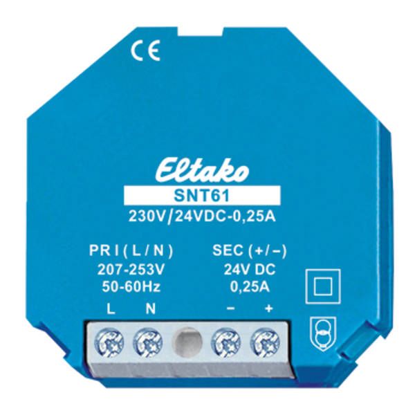 Eltako SNT61-230V/24VDC-0,25A Schaltnetzteil 24V DC 61000165