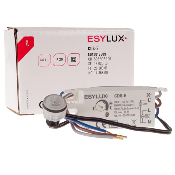 Esylux ED10016509 Einbaudämmerungsschalter CDS-E