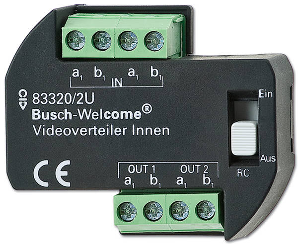 Busch-Jaeger 8300-0-0042 Videoverteiler innen 83320/2U