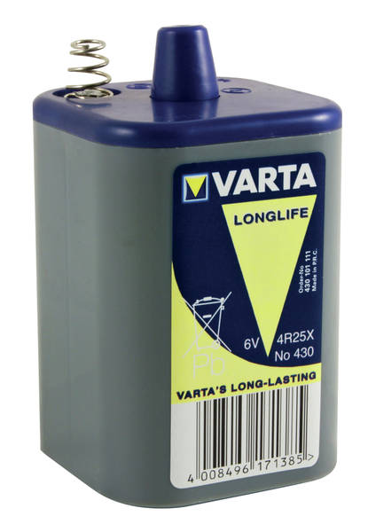VARTA 430101111 Block-Batterie 6V 430