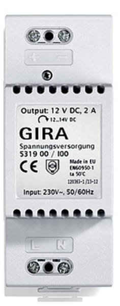 GIRA 531900 Spannungsversorgung 12VDC 2A Elektronik