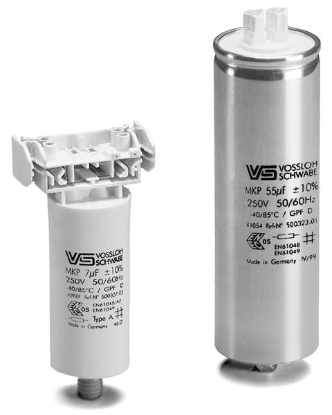 Vossloh 500303 Kondensator T+TC 4.5µF kunststoff weiß Typ 40935