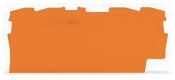 WAGO 2002-1492 Abschluss und Zwischenplatte orange