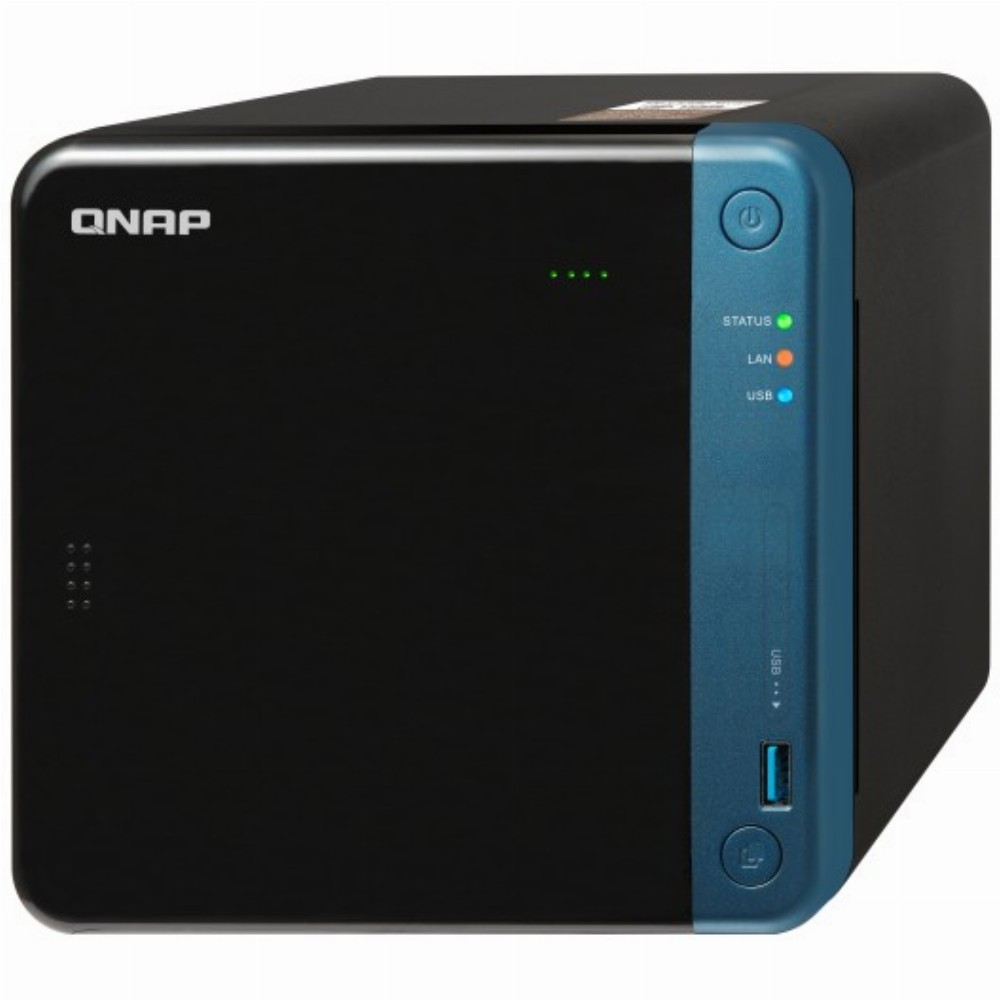 4-Bay QNAP TS-453Be-4G Intel Celeron Apollo Lake J3455 1.5 GHz Quad Core (up to 2.3 GHz) Adapter