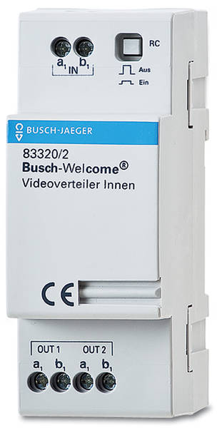 Busch-Jaeger 8300-0-0041 Videoverteiler innen 83320/2