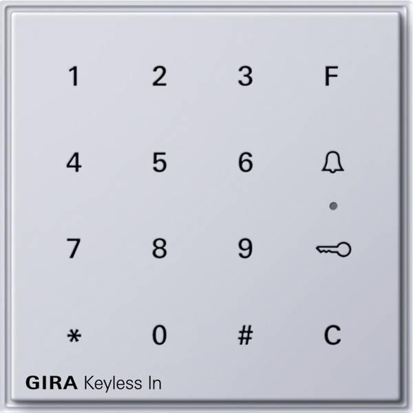 GIRA 260566 Keyless In Codetastatur TX44 (WG UP) reinweiß