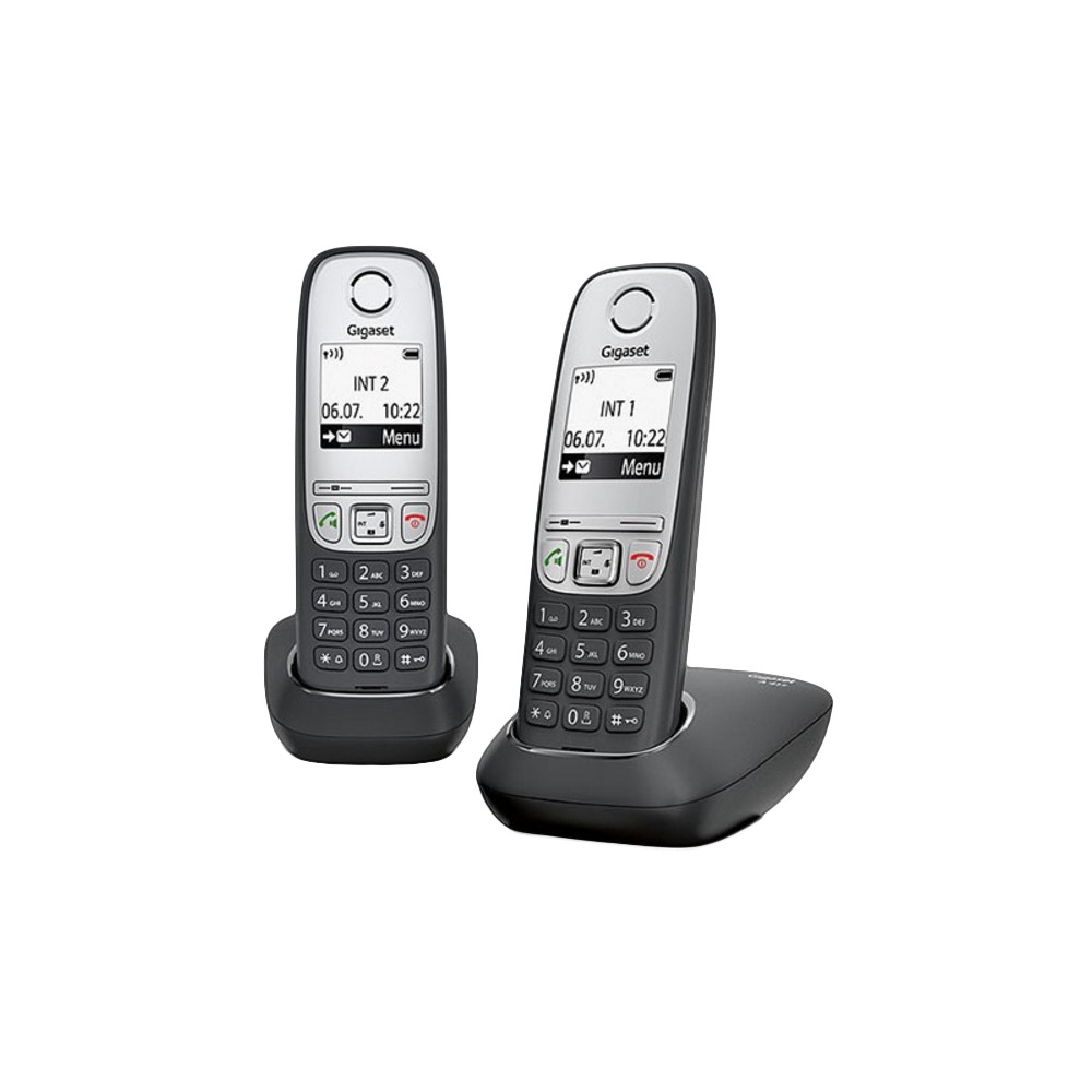 TELF Gigaset A415 Duo Schnurlostelefon + zusätzliches Handset black