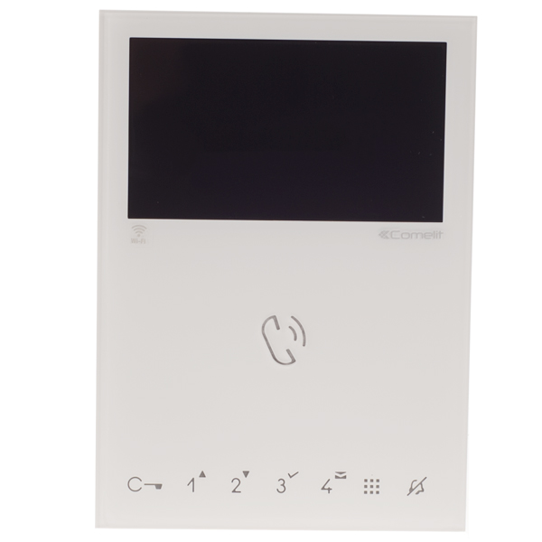 Comelit 8451V Einfamilienhauskit Quadra 1-4 WE Monitor Mini HF WiFi System