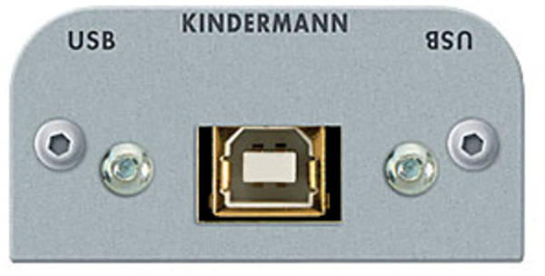 Kindermann 7441000525 Blende 54 Kabelpeitsche USB B/A