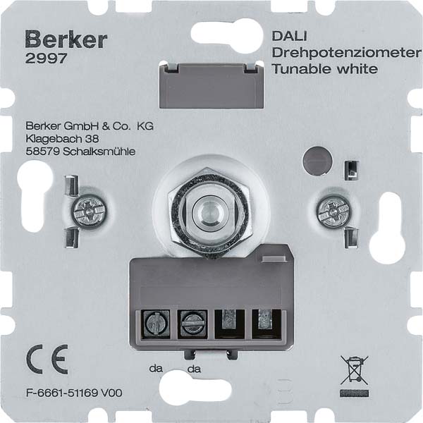 Berker 2997 DALI Drehpotenziometer