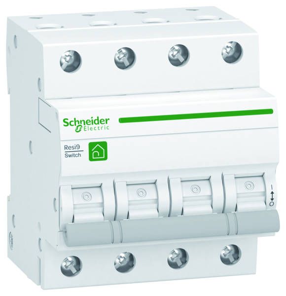 Schneider R9S64463 Lasttrennschalter Resi9, 3P+N, 63A, 415V AC