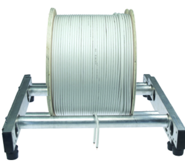 Axing TZU 18-00 Alu-Kabelroller für Kabeltrommel bis max.250kg TZU01800