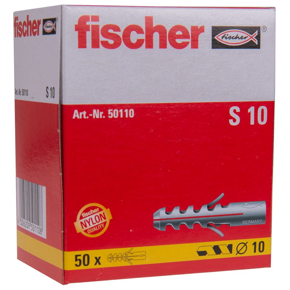Fischer 50110 Dübel 10mm S10