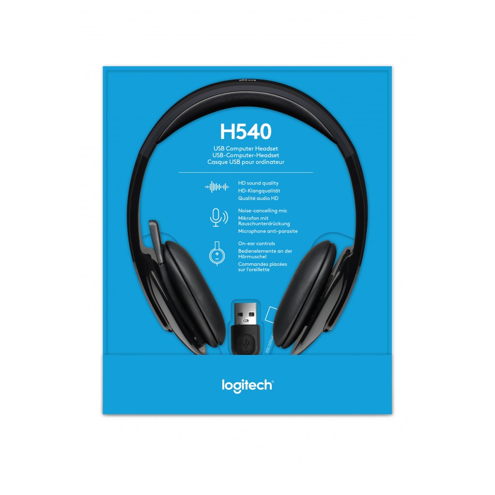 Logitech H540 USB Stereo Headset