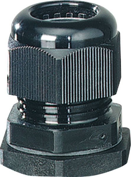 Hensel ASS 32 Anbau-Kabelstutzen M32, schwarz, IP 69