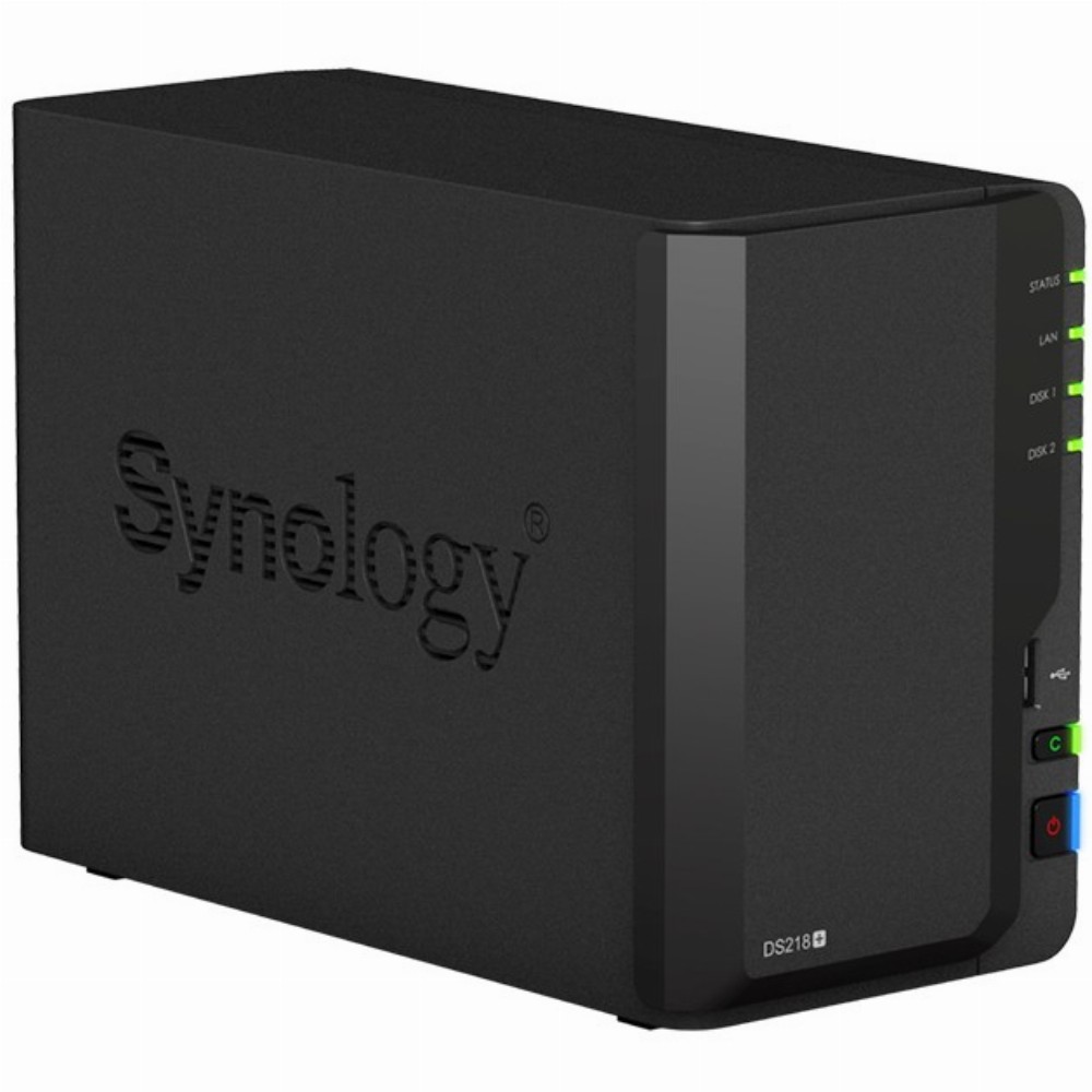 2-Bay Synology DS218+ - CPU Celeron J3355