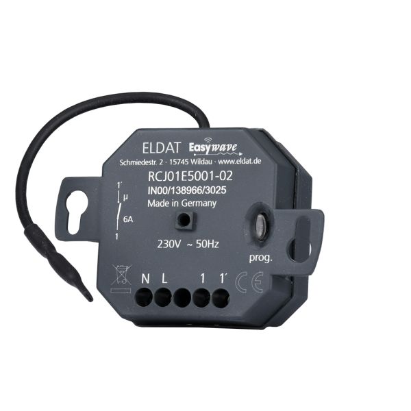 ELDAT RCJ01E5001-02-23K Unterputz-Empfänger 230 V potenzialfrei