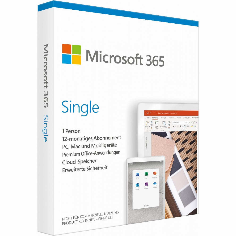 Microsoft Office 365 Single Deutsch DE (NEW)