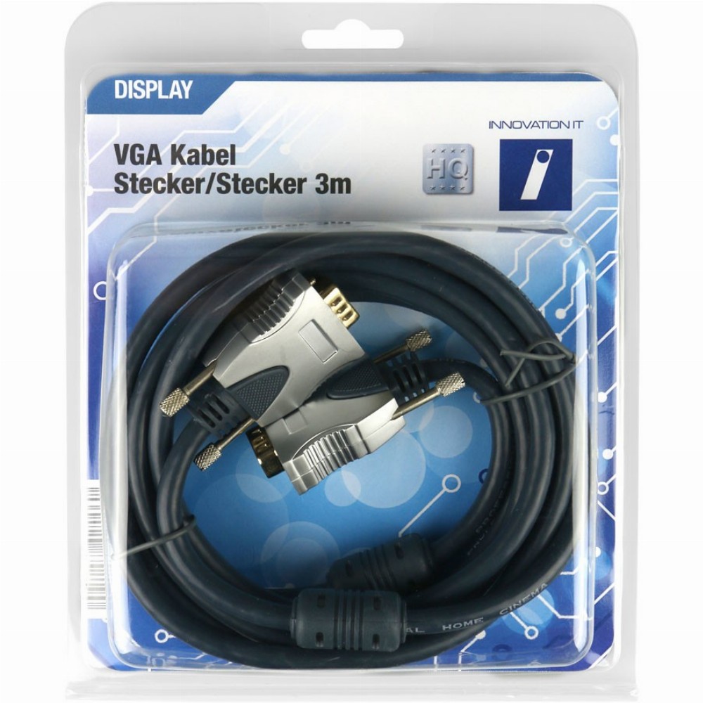 VGA Verbindung 3m ST-ST HQ | Innovation IT