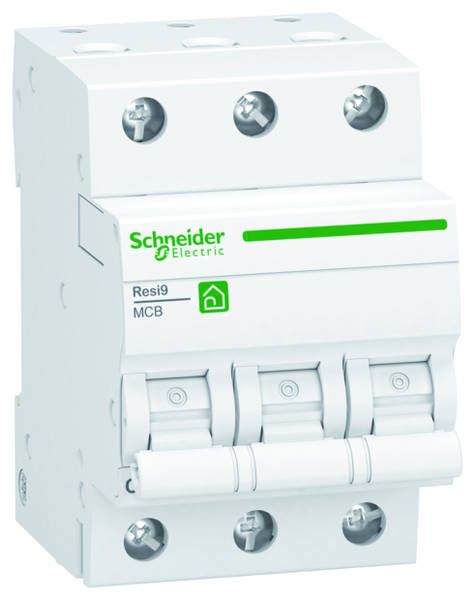 Schneider R9F24325 Leitungsschutzschalter Resi9 3P, 25A, C Charakteristik