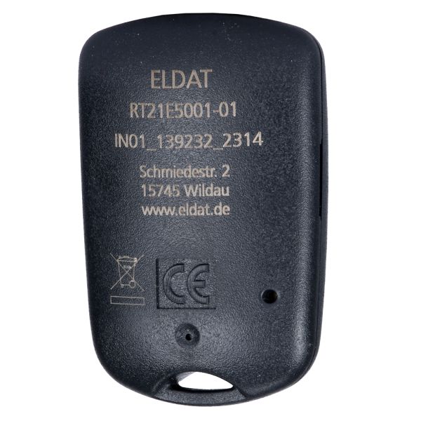 ELDAT RT21E5001-01-23K Handsender 1-Kanal anthrazit Easywave