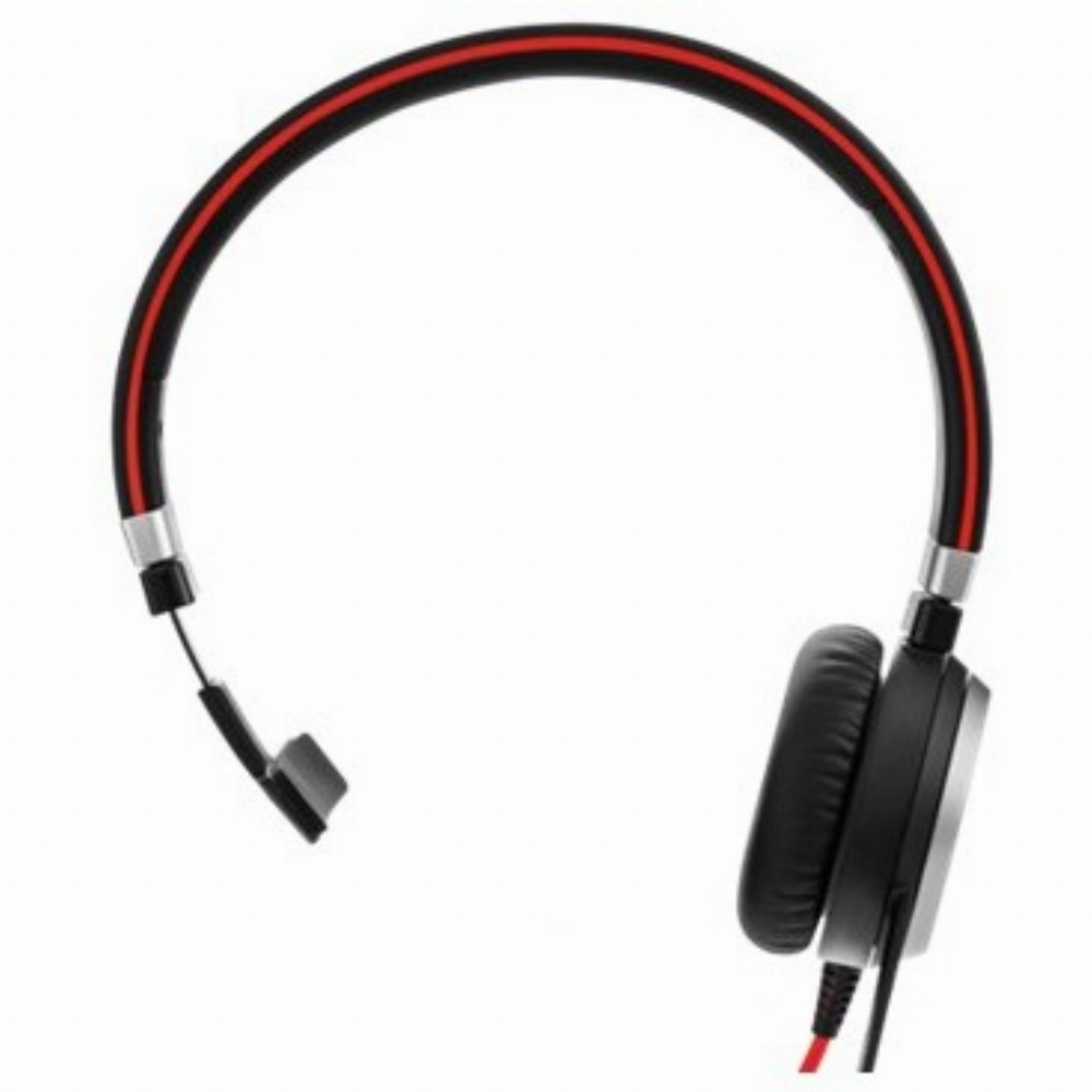Jabra Evolve 40 UC Mono Monophon Kopfband black Headset