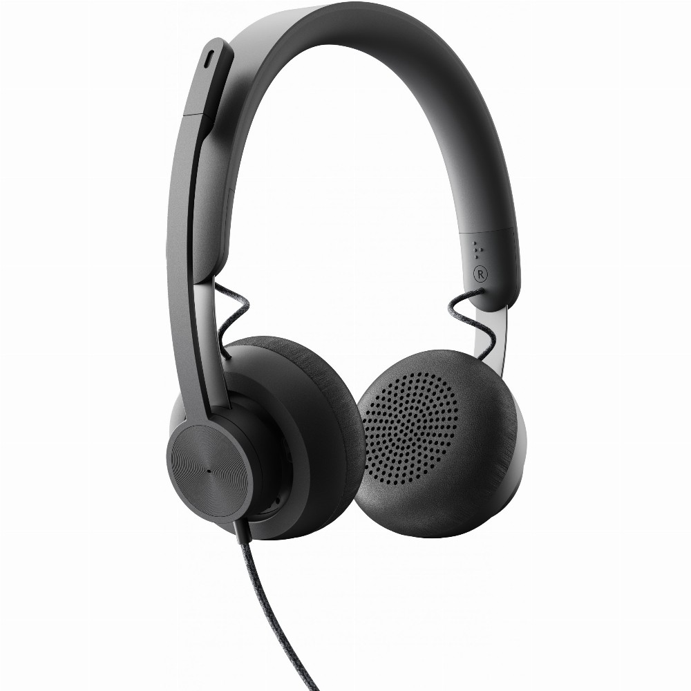 Headset Logitech Zone Wired MSFT Teams on Ear kangelgebunden USB-C Gray